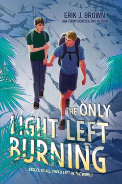 portada Only Light Left Burning (en Inglés)
