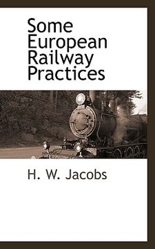 portada some european railway practices (en Inglés)