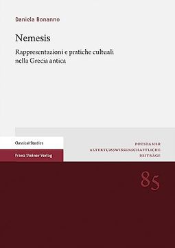 portada Nemesis: Rappresentazioni E Pratiche Cultuali Nella Grecia Antica