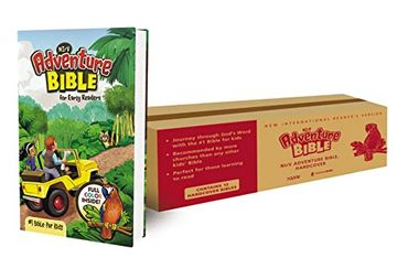 portada Nirv, Adventure Bible for Early Readers, Hardcover, Full Color, Case of 12 (en Inglés)