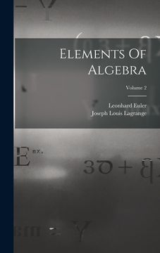 portada Elements Of Algebra; Volume 2