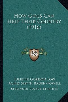 portada how girls can help their country (1916) (en Inglés)