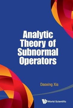 portada Analytic Theory of Subnormal Operators
