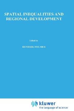 portada spatial inequalities and regional development (en Inglés)