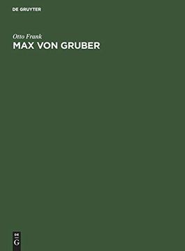portada Max von Gruber (en Alemán)
