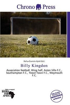 portada billy kingdon (en Inglés)