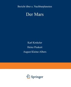 portada Der Mars: Bericht über einen Nachbarplaneten (German Edition)