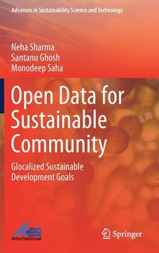 portada Open Data for Sustainable Community: Glocalized Sustainable Development Goals (en Inglés)