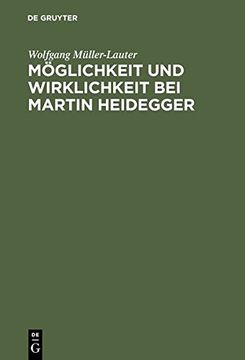 portada Mglichkeit Und Wirklichkeit Bei Martin Heidegger