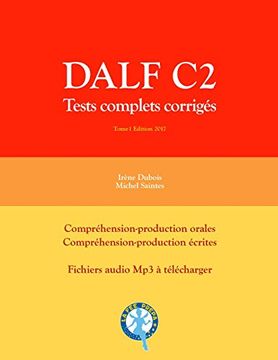 portada Dalf c2: Tests Complets Corrigés: 1 