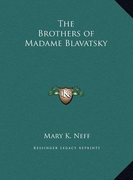 portada the brothers of madame blavatsky
