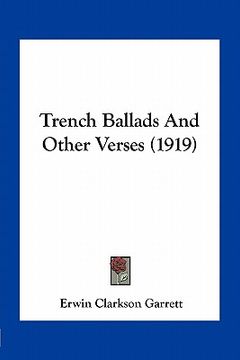 portada trench ballads and other verses (1919)