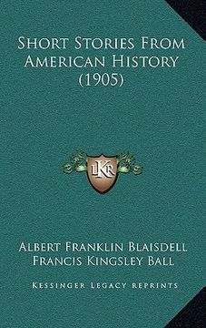 portada short stories from american history (1905) (in English)