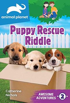 portada Puppy Rescue Riddle (Animal Planet Awesome Adventures) (en Inglés)