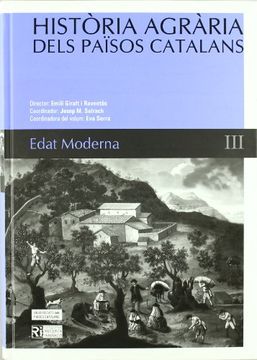 portada Historia Agraria Dels Paisos Catalans (Volume 3): Edat Moderna (en Catalá)