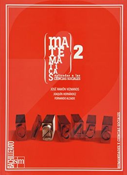 portada Matemáticas Aplicadas a las Ciencias Sociales, 2 Bachillerato (in Spanish)