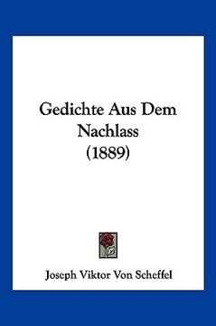 portada Gedichte Aus Dem Nachlass (1889) (en Alemán)