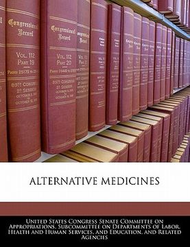 portada alternative medicines (in English)