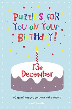 portada Puzzles for you on your Birthday - 13th December (en Inglés)