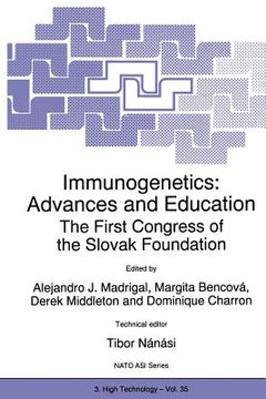 portada Immunogenetics: Advances and Education: The First Congress of the Slovak Foundation