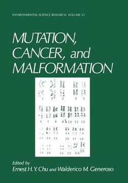 portada Mutation, Cancer, and Malformation (in English)