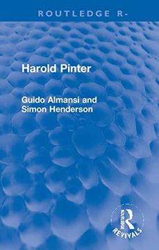 portada Harold Pinter (Routledge Revivals) (en Inglés)