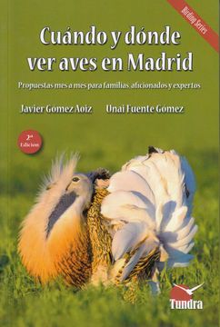 portada Cuando y Donde ver Aves en Madrid