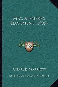 portada mrs. alemere's elopement (1905) (en Inglés)