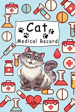 portada Cat Medical Record: Cute Cats Shots Record Card Kitten Vaccine Book, Vaccine Book Record Cats Medical Perfect Gift for cat Owners and Lovers Prevent Forgot Important Date (Vaccination Record Book) 