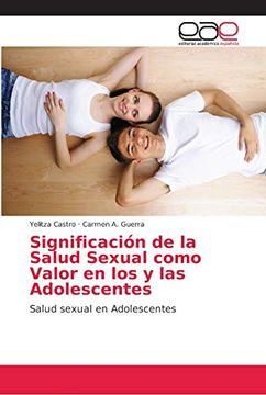 portada Significación de la Salud Sexual Como Valor en los y las Adolescentes