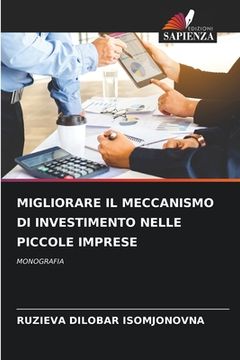 portada Migliorare Il Meccanismo Di Investimento Nelle Piccole Imprese (en Italiano)