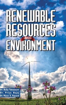 portada Renewable Resources and Environment (en Inglés)