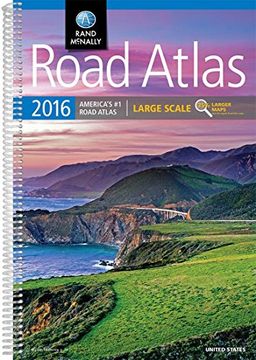 portada Rand Mcnally 2016 Large Scale Road Atlas (Rand Mcnally Road Atlas)