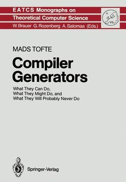 portada compiler generators: what they can do, what they might do, and what they will probably never do (in English)