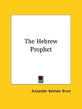 portada the hebrew prophet (in English)