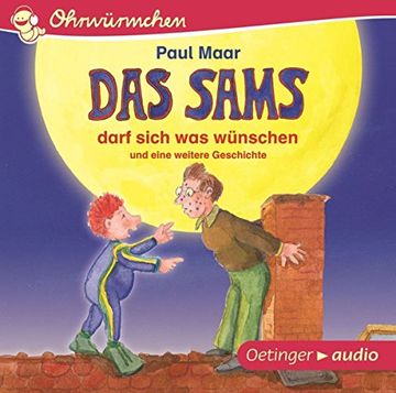 portada Das Sams Darf Sich was Wünschen und Eine Weitere Geschichte (Cd): Ungekürzte Lesungen mit Geräuschen und Musik, ca. 30 Min. (en Alemán)