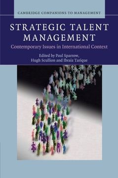 portada Strategic Talent Management (Cambridge Companions to Management) (en Inglés)