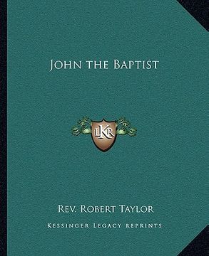 portada john the baptist (in English)