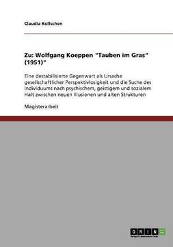 portada Analyse und Interpretation von Wolfgang Koeppens "Tauben im Gras" (1951) (German Edition)