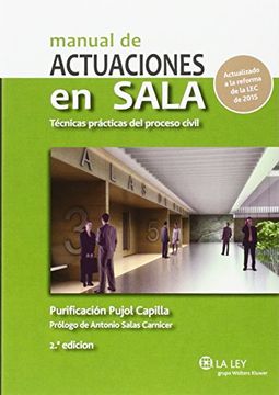 portada Manual de actuaciones en Sala. Técnicas prácticas del proceso civil (2ª ed.- 201