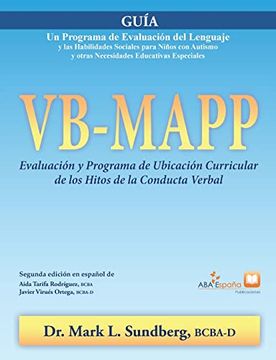 portada Vb-Mapp, Evaluación y Programa de Ubicación Curricular de los Hitos de la Conducta Verbal: Guía: Guía: