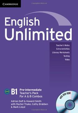 portada English Unlimited Pre-intermediate A And B Teacher s Pack (teacher s Book With Dvd-rom)
