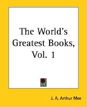 portada the world's greatest books, vol. 1 (in English)