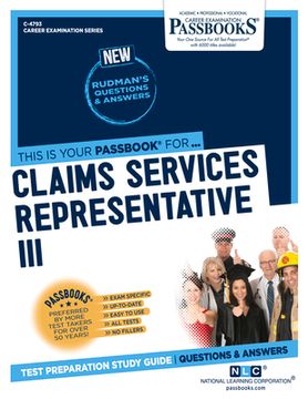 portada Claims Services Representative III (C-4793): Passbooks Study Guide Volume 4793 (en Inglés)