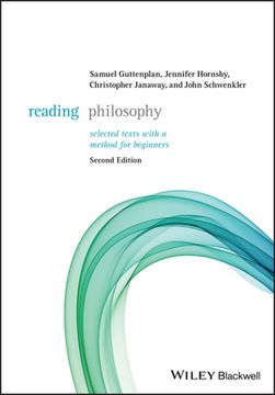 portada Reading Philosophy: Selected Texts With a Method for Beginners (en Inglés)