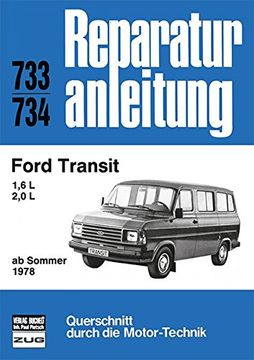 portada Ford Transit 1,6/2,0 l ab Sommer 1978 (en Alemán)