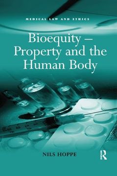 portada Bioequity - Property and the Human Body (en Inglés)