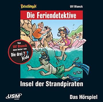portada Die Feriendetektive: Insel der Strandpiraten (Audio-Cd) (en Alemán)