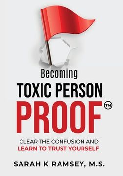portada Becoming Toxic Person Proof, Large Print (en Inglés)