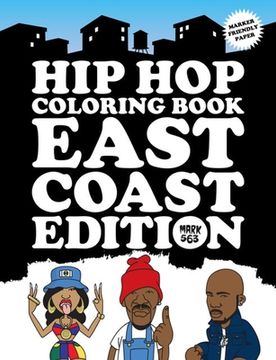 portada Hip hop Coloring Book: East Coast Edition (in English)